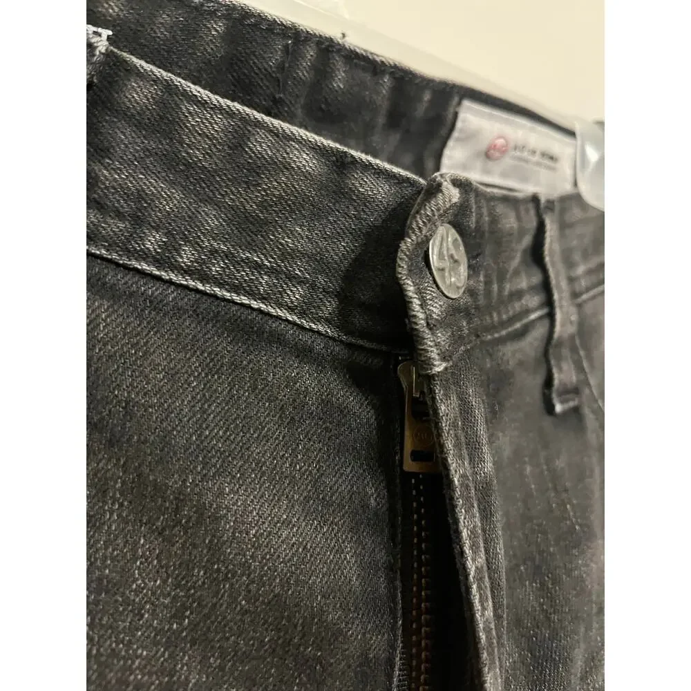 AG Adriano Goldschmied The Everett Straight Leg Pant in Black Wash Size 31x33